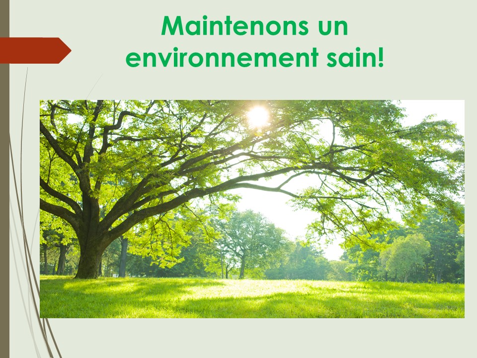 Vivre Ensemble Dans Un Environnement Sain